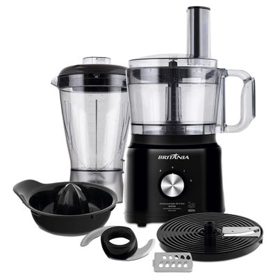 Multiprocessador Britânia 1000W 3 em 1 All In One BMP900P 220V