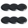 Conjunto De Pratos De Sobremesa Oval 06 Peças Orgânico Eclipse Porto Brasil
