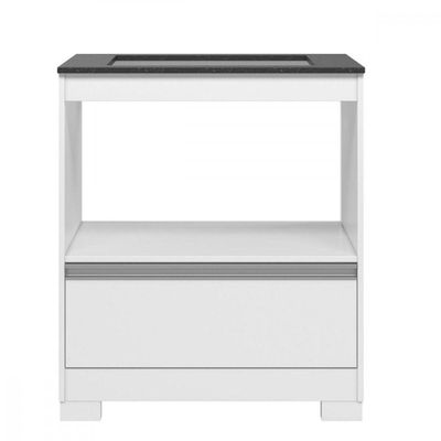Balcão Para Cooktop 4 Bocas Notável 3110 Branco