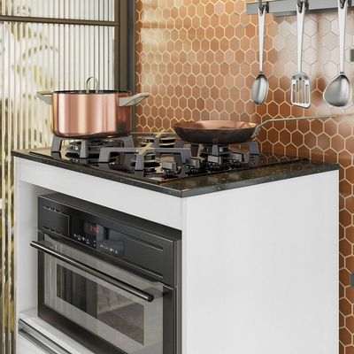 Balcão Para Cooktop 4 Bocas Notável 3110 Branco