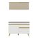 Cozinha Compacta Multimóveis Veneza Gw Fg3688 Branca