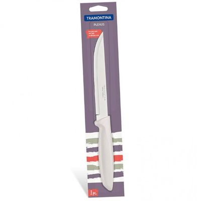 Faca 6 para Cozinha Plenus em Aço Inox Tramontina Off White