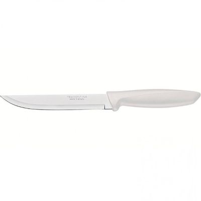 Faca 6 para Cozinha Plenus em Aço Inox Tramontina Off White