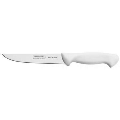 Faca para Desossar Tramontina Premium com Lamina em Aço Inox e Cabo de Polipropileno Branco 6"