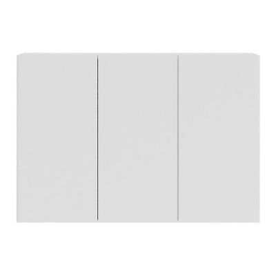 Aparador Buffet 3 Portas Suspenso Multimóveis V1008 Branco