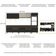 Armário De Cozinha Compacta 302cm Com Leds Veneza Up Multimóveis V2014 Preto/dourado Preto/dourado