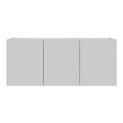 Aparador Buffet Suspenso 3 Portas Multimóveis Mp8001 Branco Branco