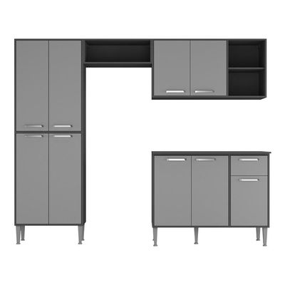 Cozinha Compacta Armário E Balcão Xangai Multimóveis Vm2840