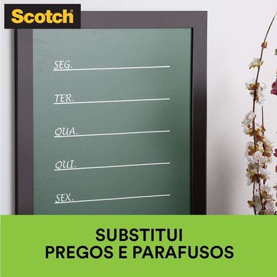 Fita Adesiva Dupla Face De Espuma Fixa Forte 12mmx1,5m - Scotch 3m