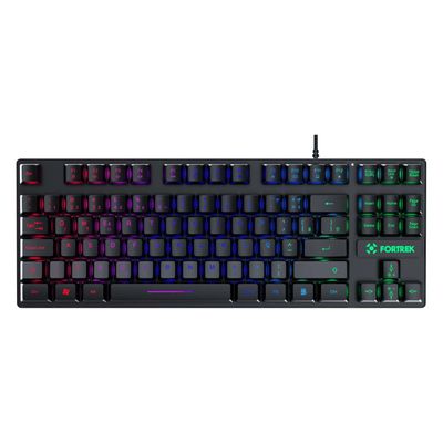 Teclado Gamer Fearless 80 Rainbow Backlight ABNT2 Membrana