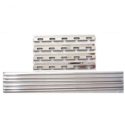 Suporte em Inox para Churrasqueira e 6 Barras de Aluminio 1m