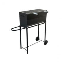 Churrasqueira 2 Repartições Com 1 Grelha De Inox 2 Repartições Preto