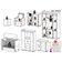 Quarto Completo+Poltrona E Puff Mp4079