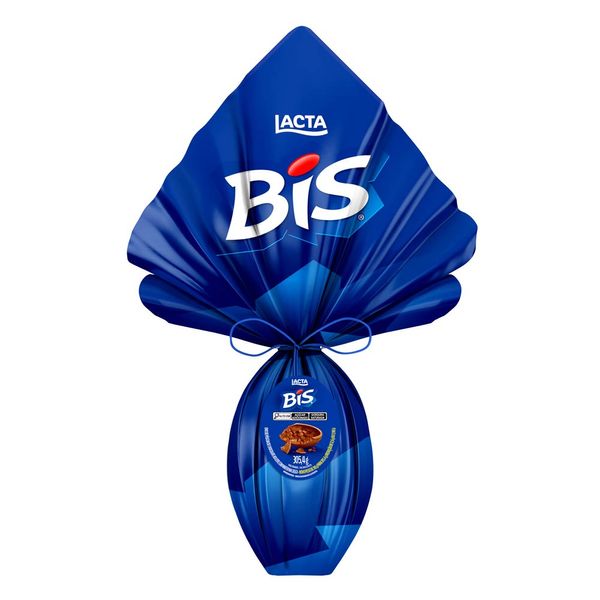 Ovo de Pascoa Lacta Bis ao Leite 305,4g Ovo de Pascoa Lacta Bis ao Leite 305,4g