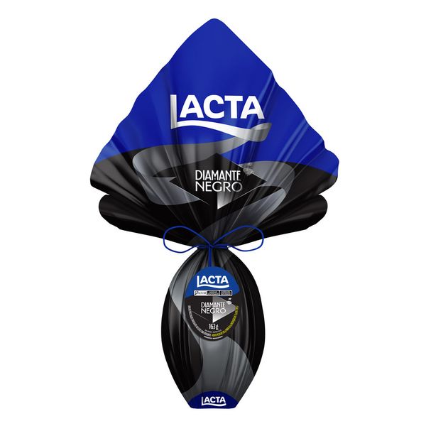 Ovo de Pascoa Lacta Diamante Negro 163g Ovo de Pascoa Lacta Diamante Negro 163g