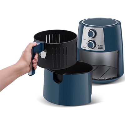 Fritadeira Elétrica Air Fryer Midea FRC31 3,5L Azul - 127V