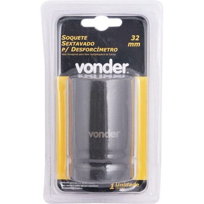 Soquete Sextavado Impacto Encaixe 1 32mm Fosfatizado Vonder