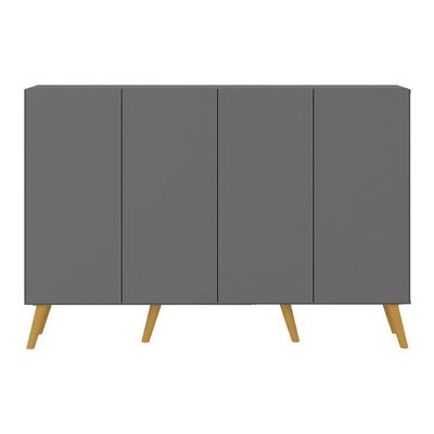 Aparador Buffet 4 Portas Vegas V3560 Rustic/Natural