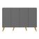 Aparador Buffet 4 Portas Vegas V3560 Rustic/Natural