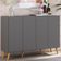 Aparador Buffet 4 Portas Vegas V3560 Rustic/Natural