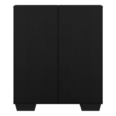 Aparador Buffet 2 Portas Veneza Multimóveis V3610 Preto