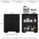 Aparador Buffet 2 Portas Veneza Multimóveis V3610 Preto