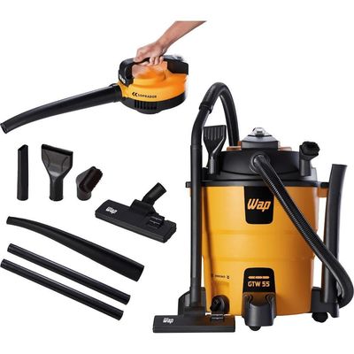 Soprador Aspirador De Pó E Água 3 Em 1 1600w Wap GTW 55 110V