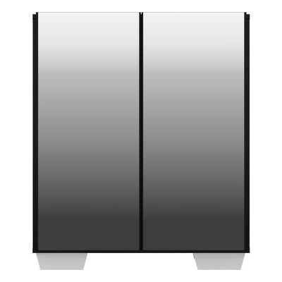 Aparador Buffet 2 Portas Multimóveis V3614 Preto/branco