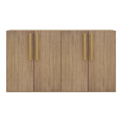 Aparador Buffet 4 Portas Viena V3606 Rustic/Natural