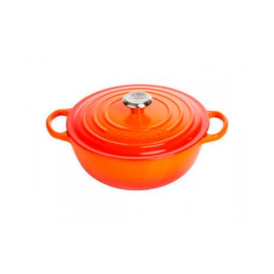 PANELA LE CREUSET MARMITA 32CM LARANJA 21114320900430