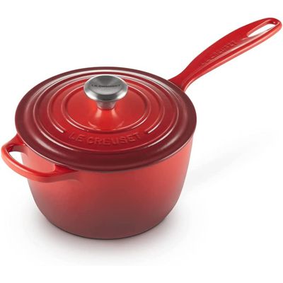 PANELA MOLHEIRA LE CREUSET 18CM 2,2L SIGNATURE Vermelho