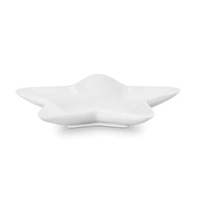PRATO ESTRELA LE CREUSET 20CM EM CERÂMICA BRANCO 80246200100099