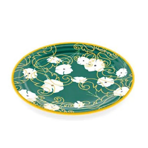 PRATO DE SOBREMESA GUZZINI FUSION 21CM EM MELAMINA VERDE 28193252