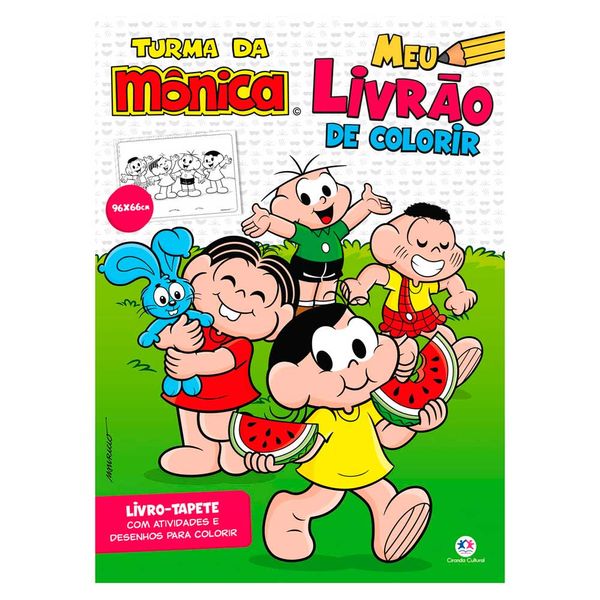 Livrão de Colorir Turma da Mônica 8275 - Ciranda