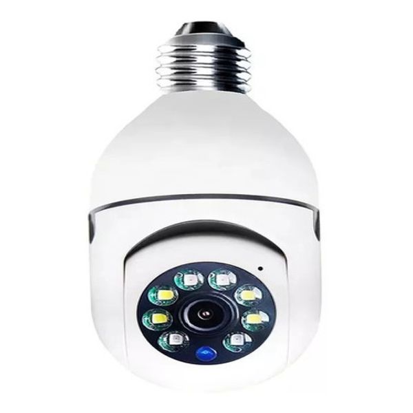Câmera de Segurança IP 1080p Giratória com Visão Noturna Avançada e Detecção de Movimento