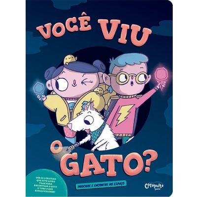 Livro Você Viu o Gato? - Catapulta