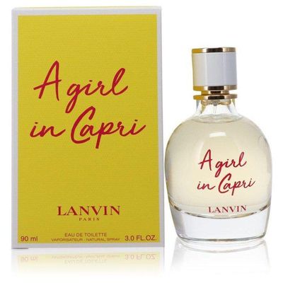 Perfume Feminino A Girl In Capri Lanvin 90 Ml