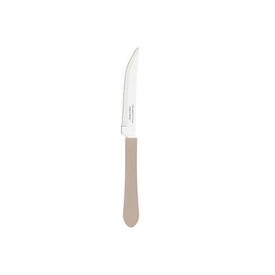Jogo de Facas para Churrasco Leme em Inox e Cabos de Polipropileno Cinza 12pçs - Tramontina Cinza