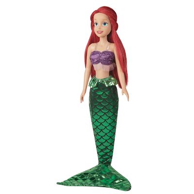 Boneca Ariel 55 cm Mini My Size Princesa Disney 1748 - BabyBrink
