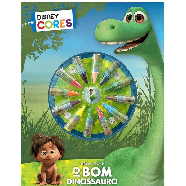 Livro Para Colorir Diversão Colorida O Bom Dinossauro D2518 - DCL