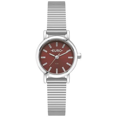 Relógio Euro Feminino Ref: Eu2035yzp/4r Casual Prateado