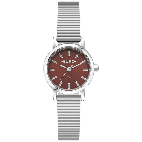 Relógio Euro Feminino Ref: Eu2035yzp/4r Casual Prateado