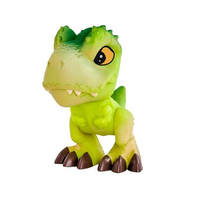 Jurassic World Mini T-Rex Verde Na Casinha 1487 - Pupee