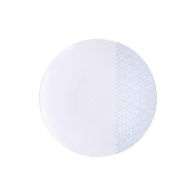 Prato Sobremesa Tramontina Aquarius em Porcelana Decorada 21 cm