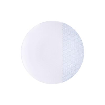 Prato Sobremesa Tramontina Aquarius em Porcelana Decorada 21 cm