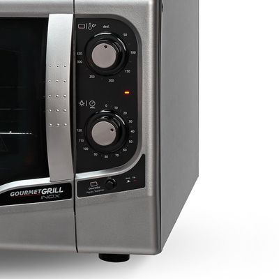 Forno Elétrico Gourmet Grill Autolimpante 44 Litros Fischer Inox / 110V