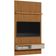Painel Ripado Para TV 60 Pol Slats e Bancada Lisa 141x250cm L05 Nature Off White - Lyam Decor