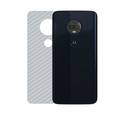 Película Traseira de Fibra de Carbono Transparente para Moto G7 - Gorila Shield