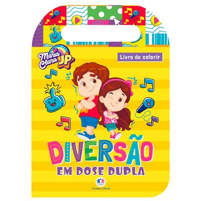 Livro de Colorir Com Alça Maria Clara e JP 15066 - Ciranda