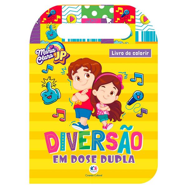 Livro de Colorir Com Alça Maria Clara e JP 15066 - Ciranda